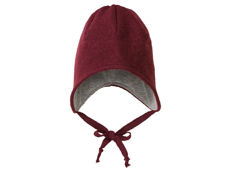 Disana 100% Wolle Walk-Mütze cassis Gr.3 (50-54 cm Kopfumfang)