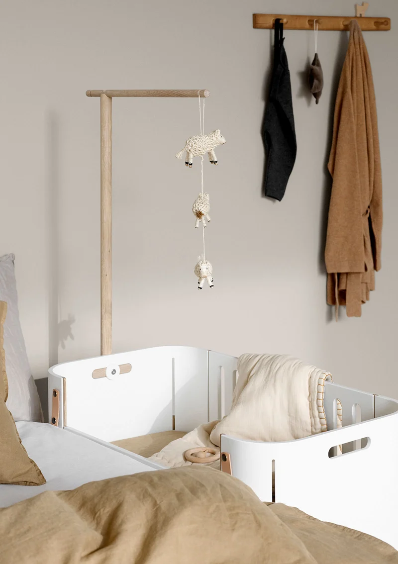 Beistellbett 'Wood' 82 x 42 cm