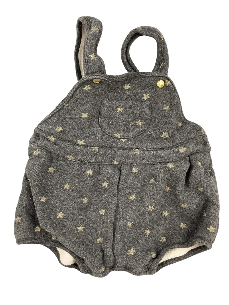 Petit Bateau Kurze Hose mit Trägern/ Romper 74 | 09m
