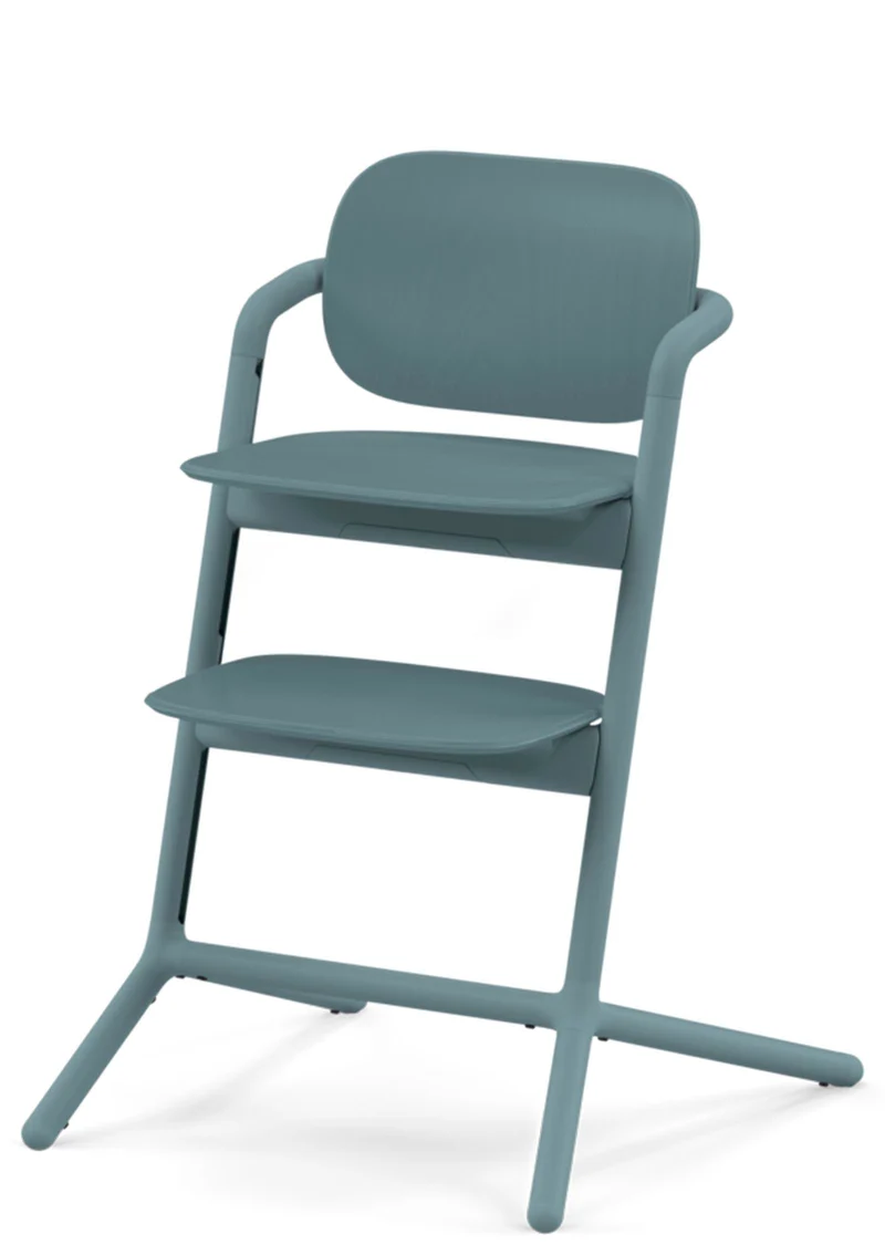 Hochstuhl 'Lemo' 3-in-1 Set Stone Blue / Mid Blue