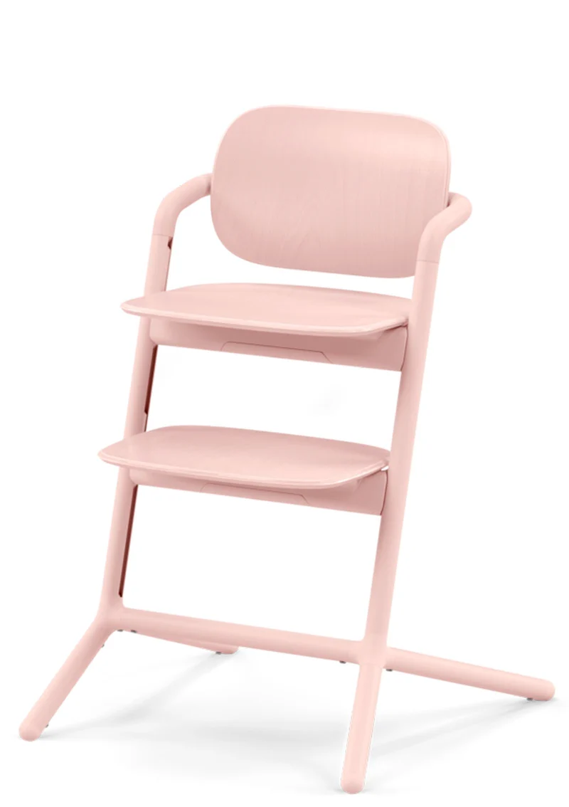 Hochstuhl 'Lemo' 3-in-1 Set Pearl Pink / Light Pink