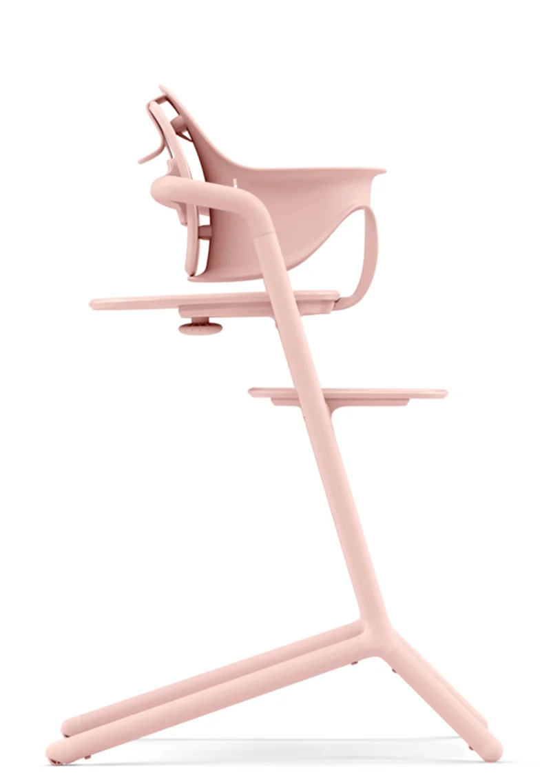 Hochstuhl 'Lemo' 3-in-1 Set Pearl Pink / Light Pink