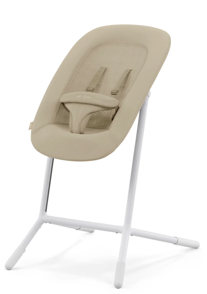 Hochstuhl 'Lemo' 4-in-1 Set Sand White / White