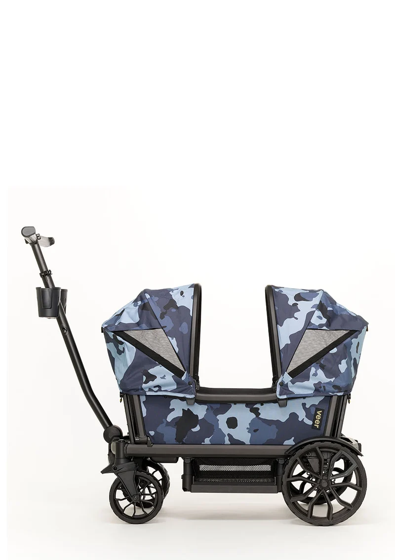 Sonnendach Blue Camouflage