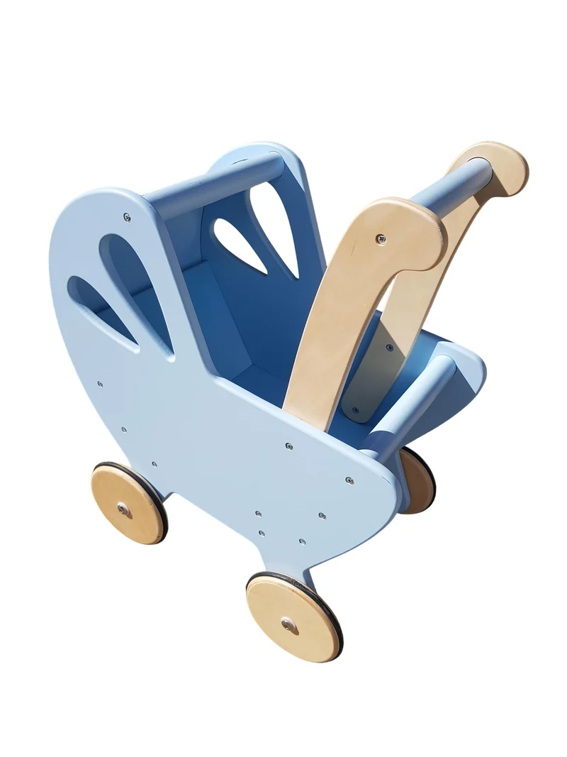 Moover Massiver Kindergarten Holz Puppenwagen Einzelanfertigung