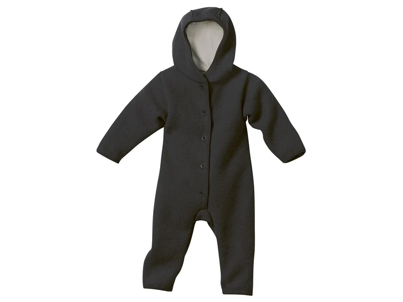 Disana Wolloverall Wollwalk-Overall anthrazit 86/92