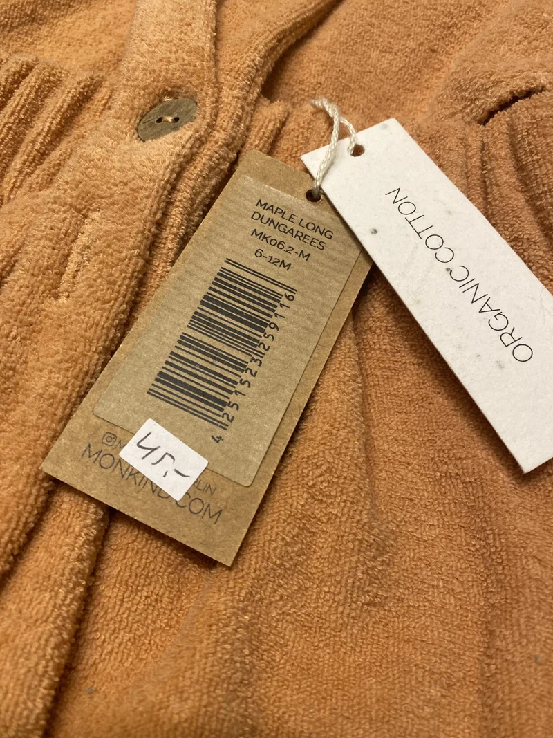 Monkind Frotte Latzhose 92 | 2yrs, 98 | 3yrs