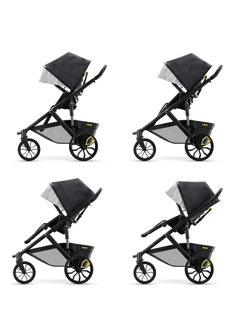 Switchback Kinderwagen Travel-Set dunkelgrau / schwarz