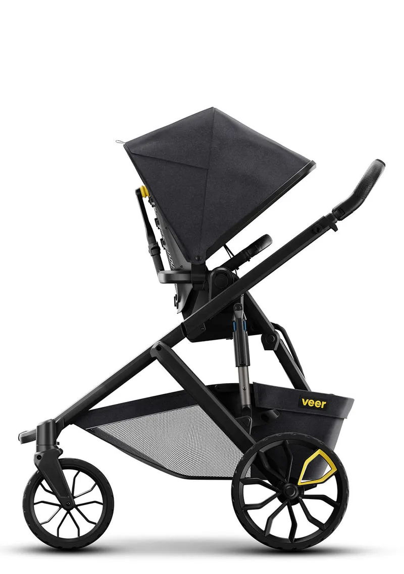 Switchback Kinderwagen Starter-Set dunkelgrau / schwarz