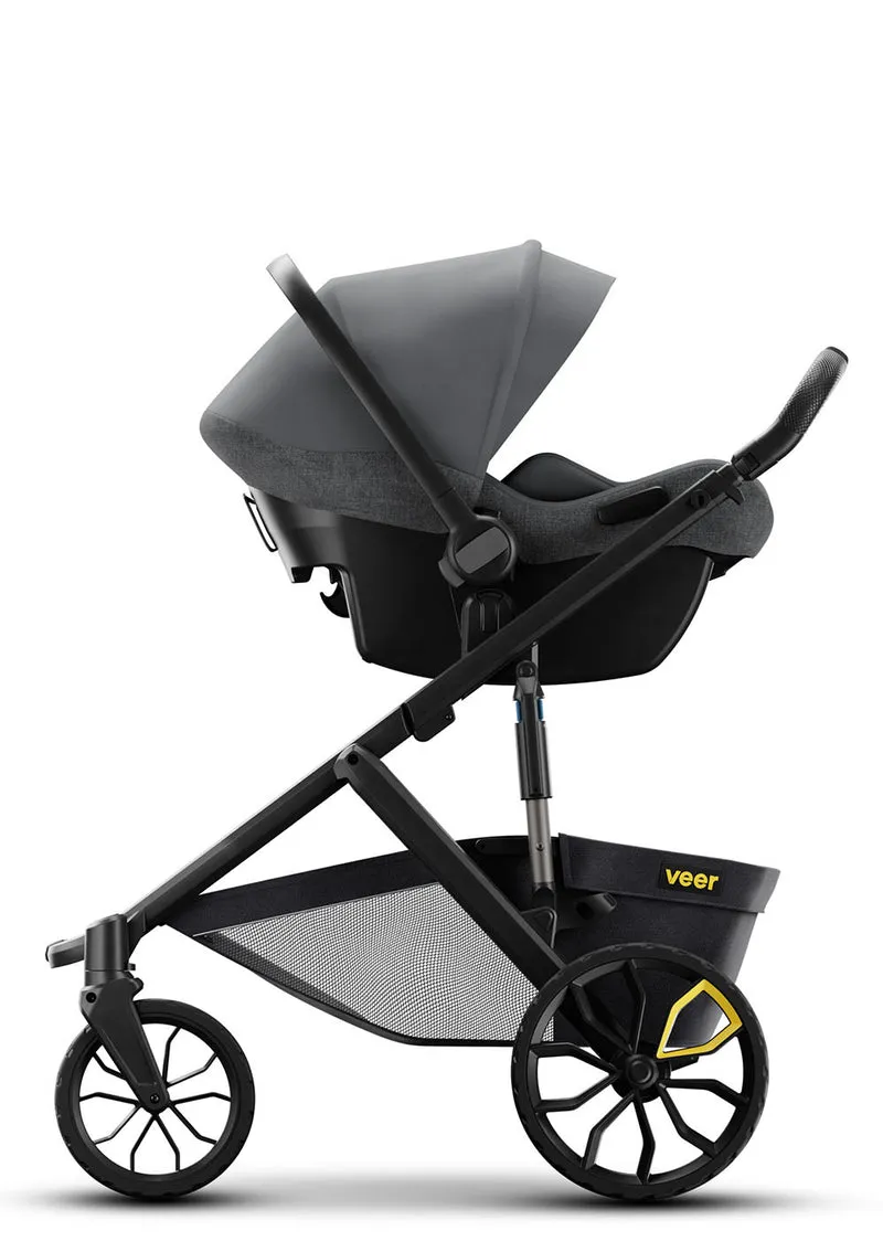 Switchback Kinderwagen Starter-Set dunkelgrau / schwarz