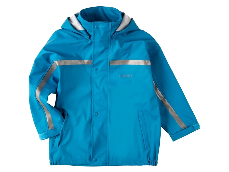 BMS Regenjacke "Räuberwald" SoftSkin hellblau 92 | 2yrs