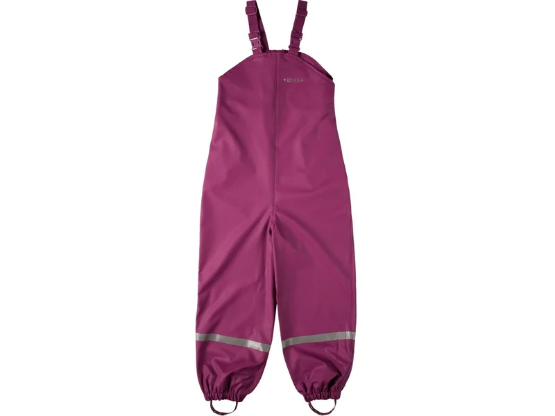 BMS Regenhose Regenlatzhose "Räuberwald" SoftSkin purple 92 | 2yrs
