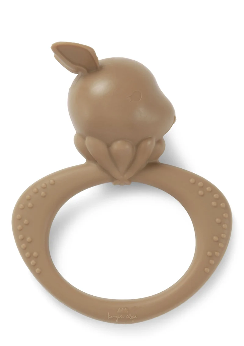 Silikon Greifling Rabbit Almond