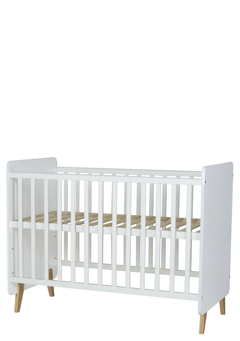 Babybett 'Loft' Weiß 120 x 60 cm