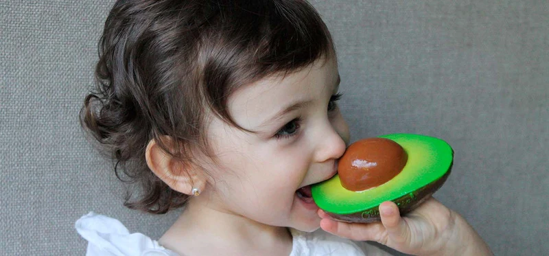 Beißspielzeug 'Arnold the Avocado'