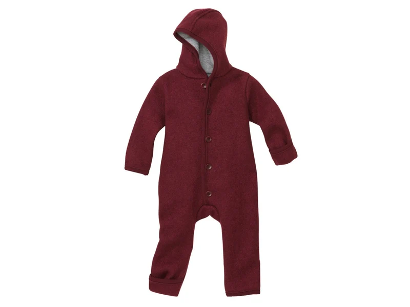 Disana Wolloverall Wollwalk-Overall cassis 74/80