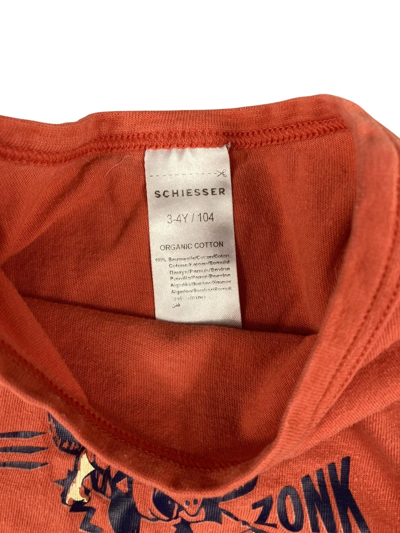 Schiesser Kurzarm Pyjama 104 | 4yrs