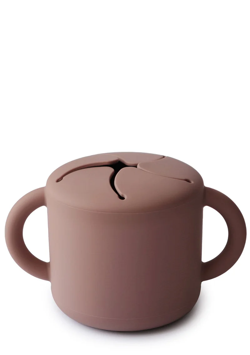Silikon Snackbecher Cloudy Mauve