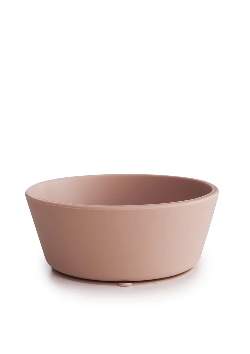 Silikon Schüssel mit Saugnapf Blush