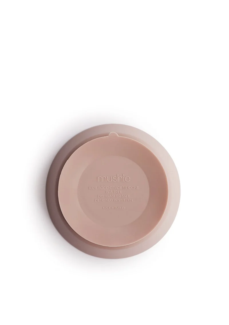 Silikon Schüssel mit Saugnapf Blush
