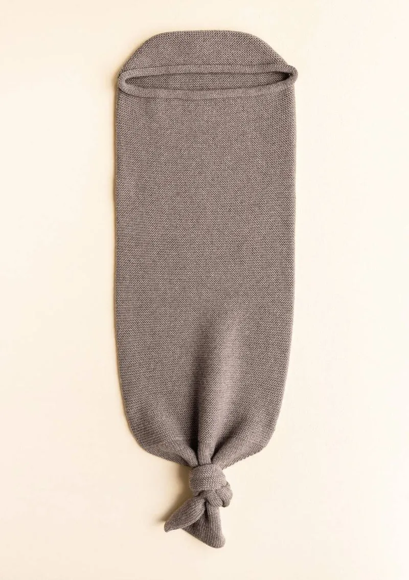 Merino Strick-Pucksack 'Cocoon' Otter
