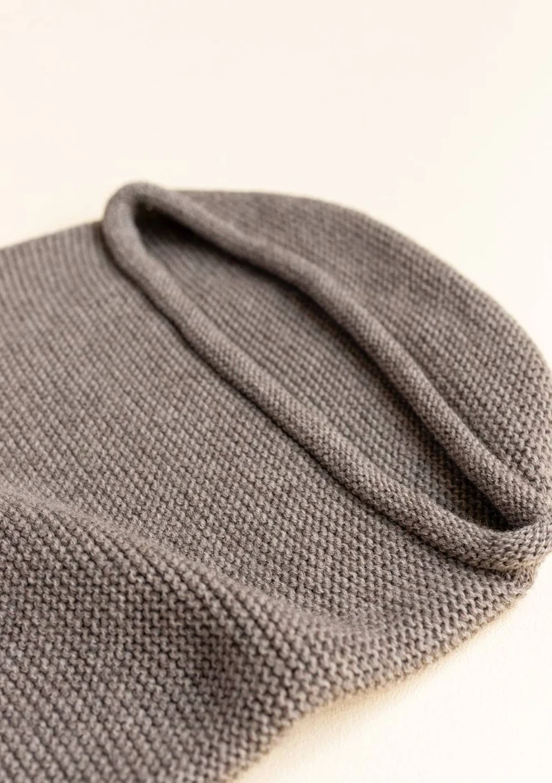 Merino Strick-Pucksack 'Cocoon' Otter