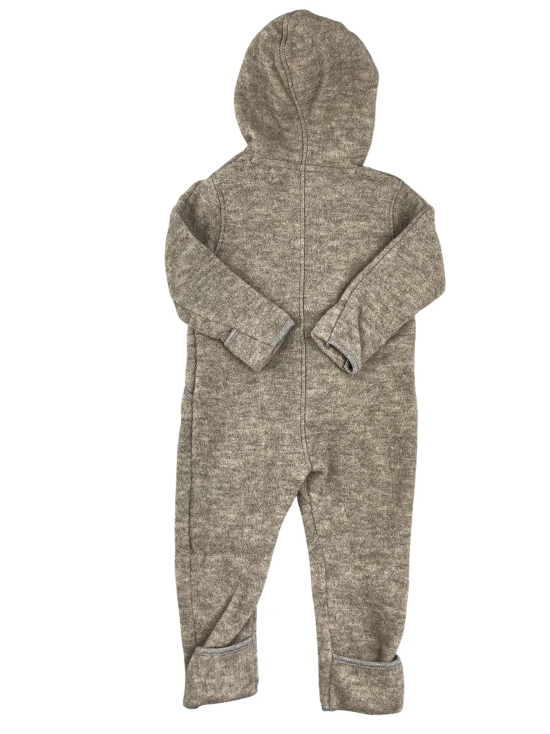 Pure Pure by BAUER Woll-Overall mit Kapuze 100% Wolle 74/80