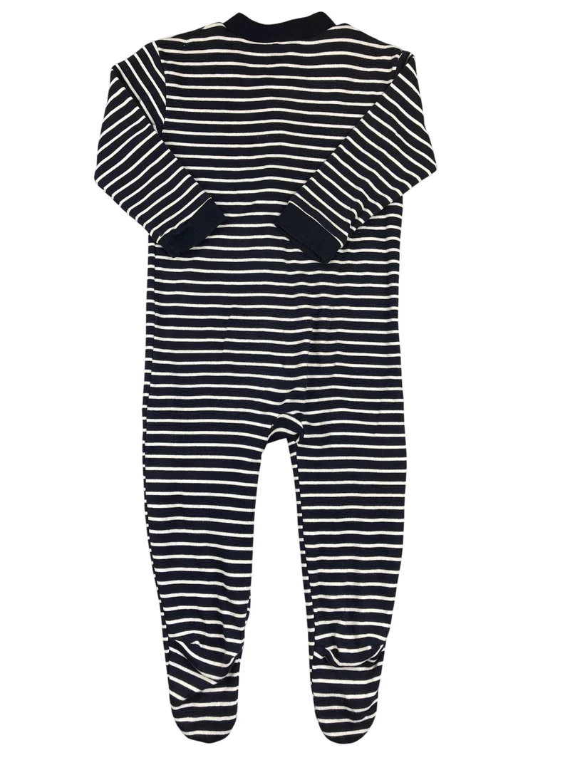 Living crafts Baby Schlafoverall mit Füßen 92 | 2yrs