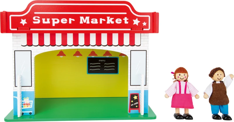 small foot Puppen-Spielhaus Supermarkt