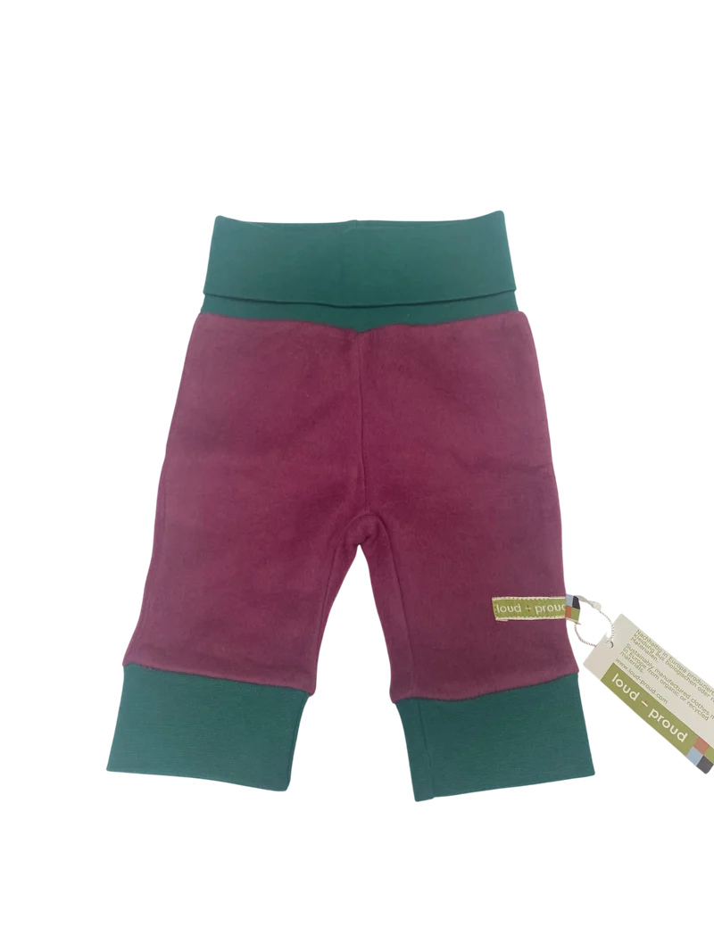 Loud + Proud Baumwollfleece Hose 50 | 00m, 56 | 01m