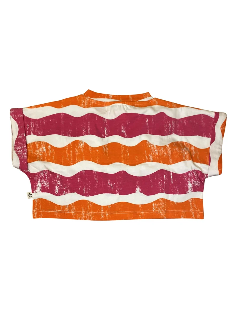 Your wishes Pop wave Cropped Shirt 74 | 09m