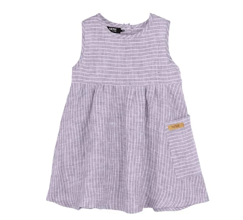 Pure Pure by BAUER Leinen kleid 68 | 06m