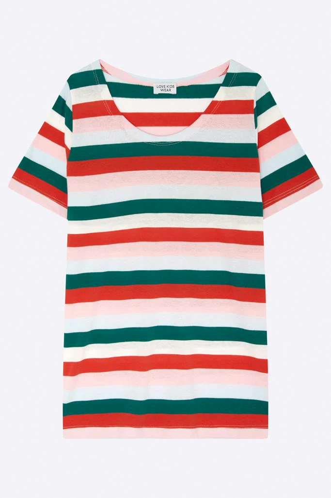 Balthasar T-shirt in Multistripe