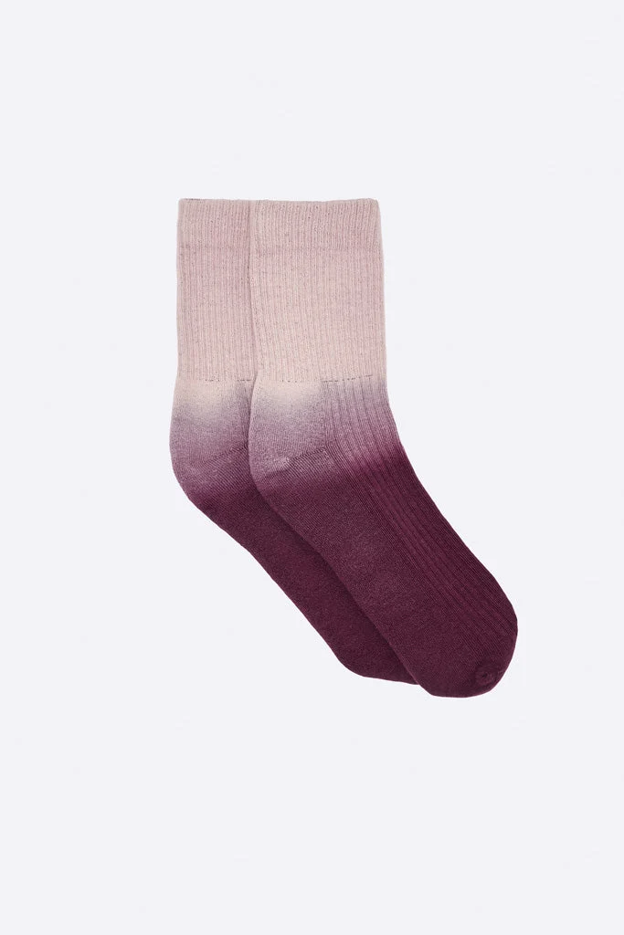 Love Kidswear Batiksocken – Neu, Last Season, Bordeaux & Rose 31-34