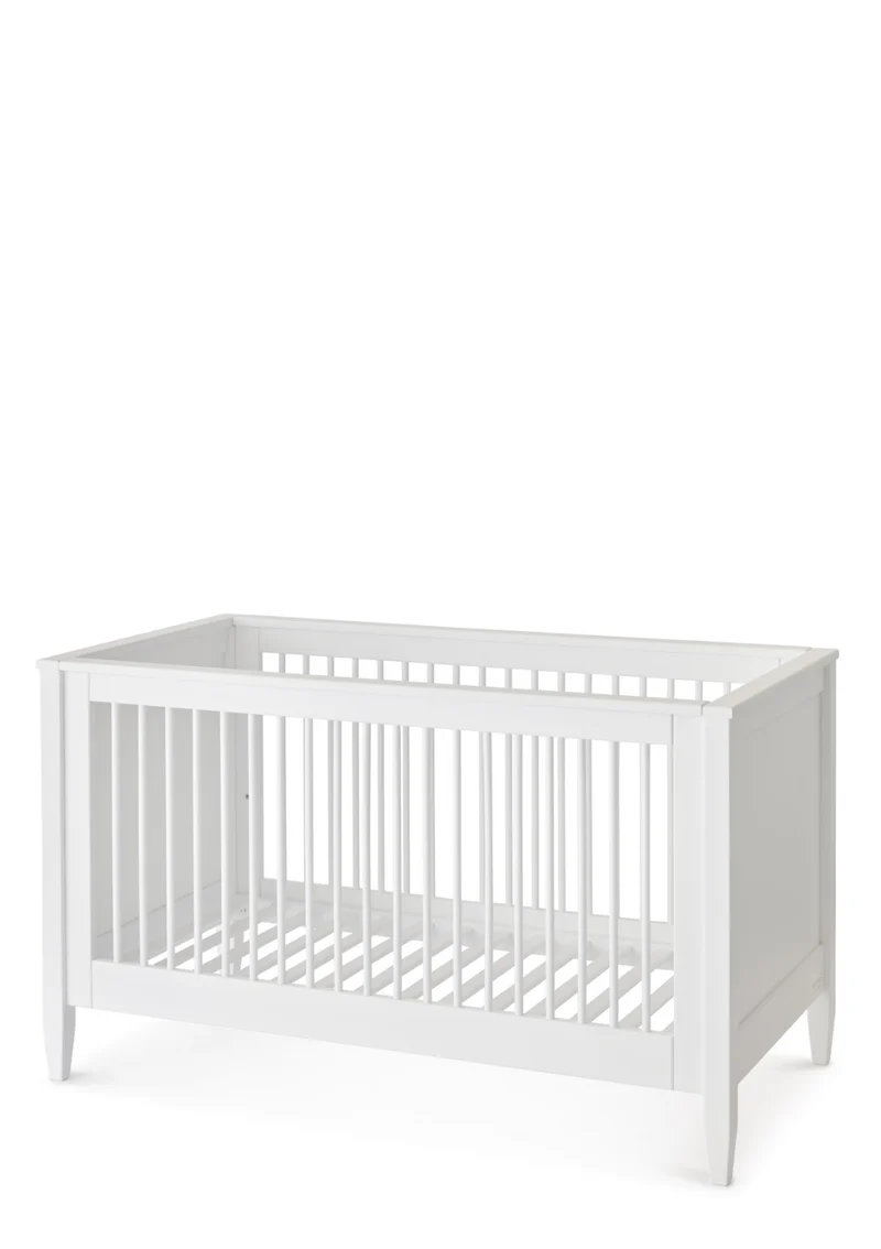 Babybett weiß 140 x 70 cm