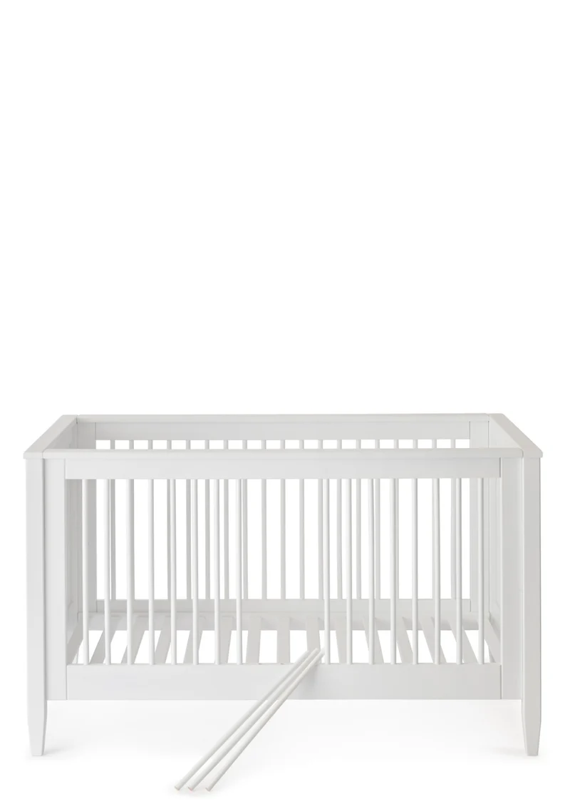Babybett weiß 140 x 70 cm