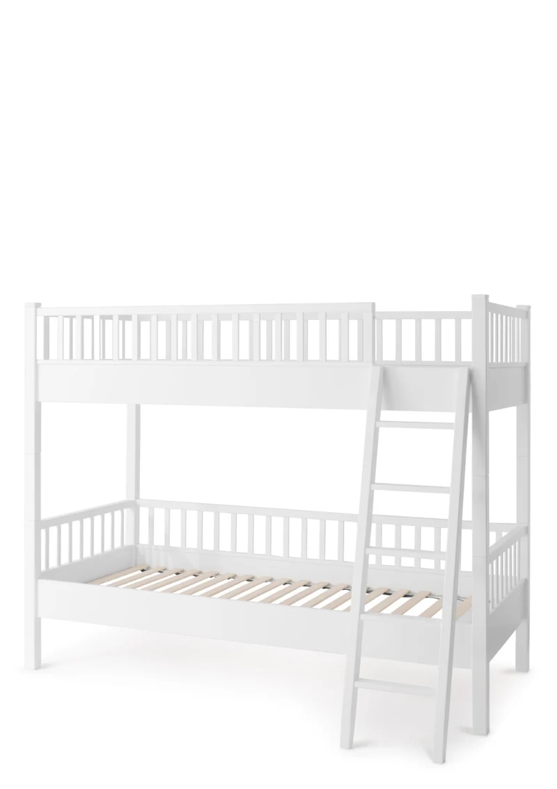 Etagenbett hoch weiß 200 x 90 cm