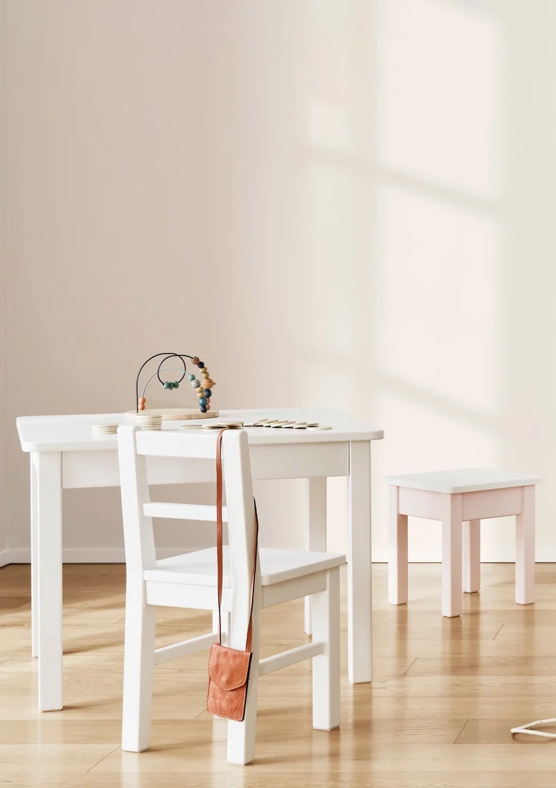 Kinderhocker rosa