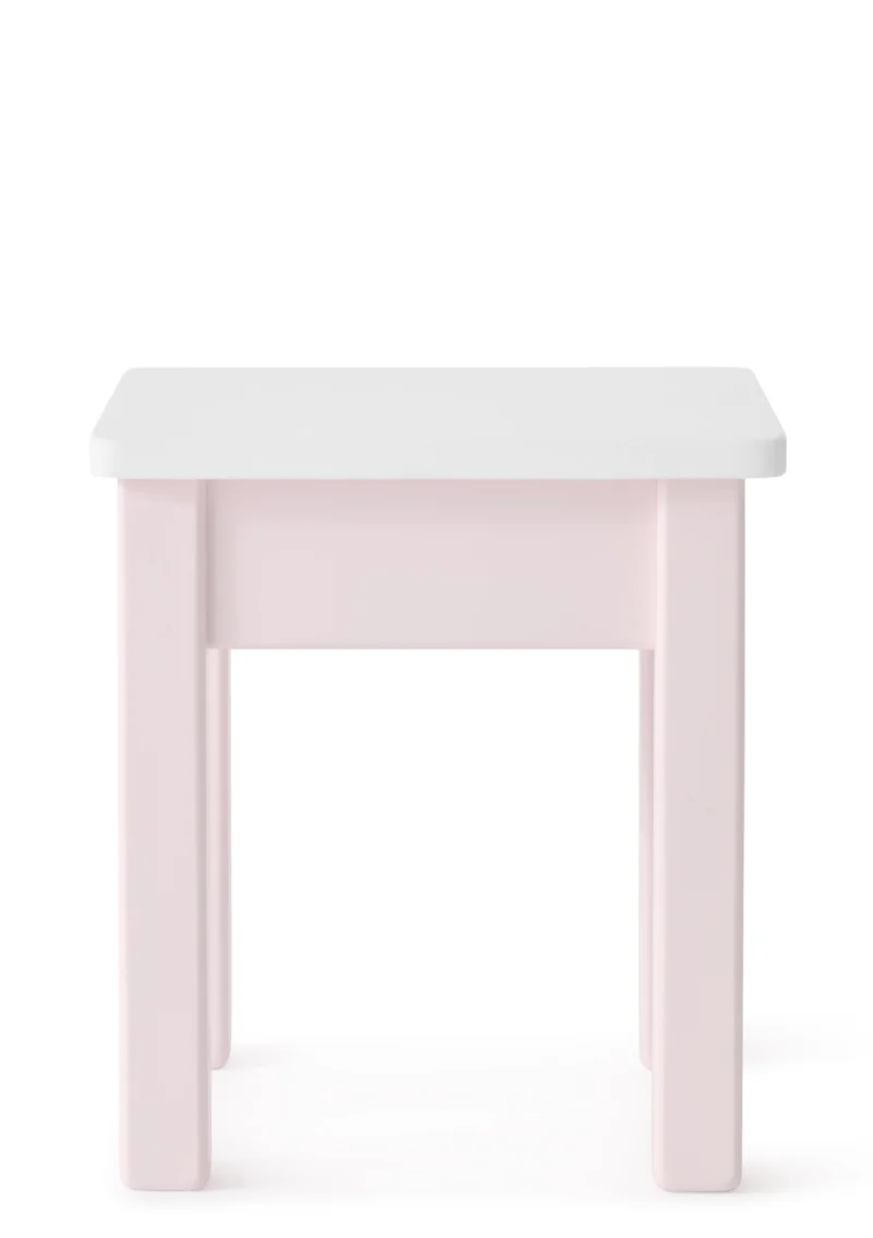 Kinderhocker rosa