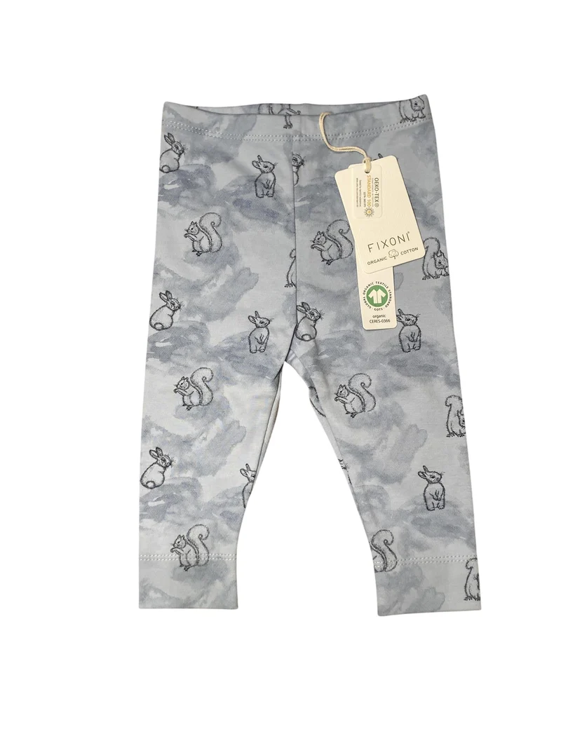 Fixoni Hasen und Eichhörnchen Leggings 68 | 06m