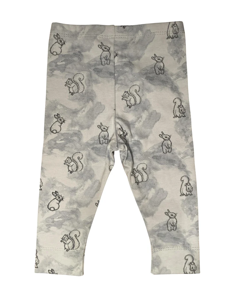 Fixoni Hasen und Eichhörnchen Leggings 68 | 06m
