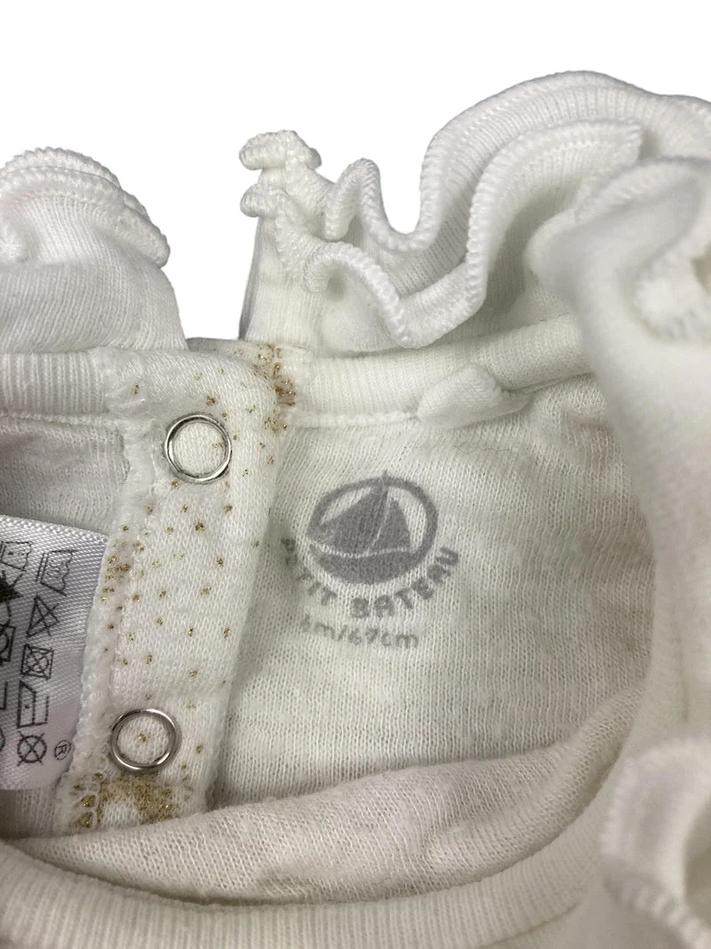 Petit Bateau Strampler mit Kleid 68 | 06m