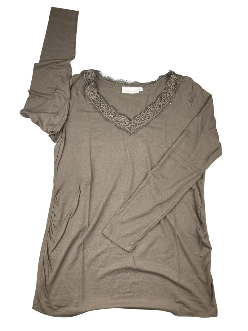 2hearts Umstands Langarmshirt Damen Größe 38