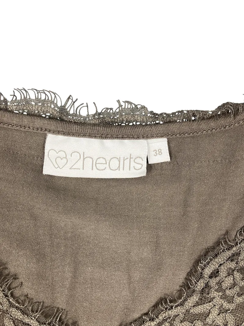 2hearts Umstands Langarmshirt Damen Größe 38