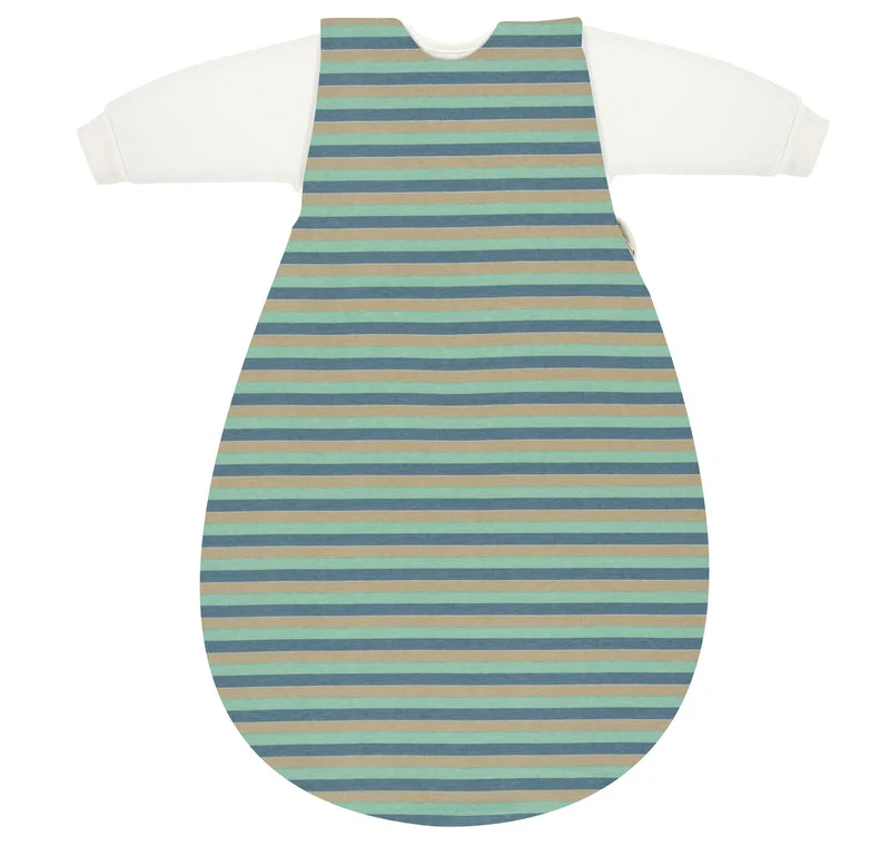 Alvi Baby-Mäxchen 3-teilig – Ganzjahresschlafsack „Cornstripe“ (2.5 TOG) | Größe 80/86 | Last Season