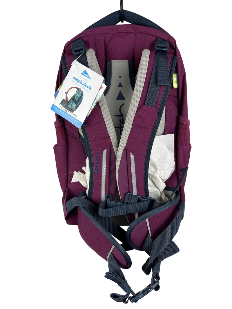 Satch Sleek Pure Purple Schulrucksack – Auslaufmodell
