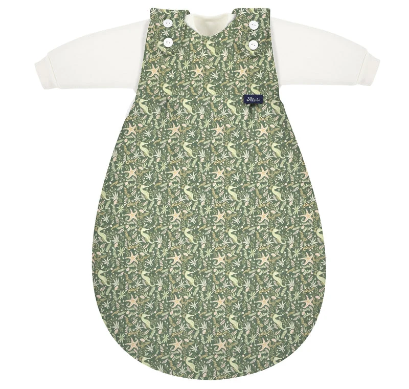 Alvi Baby-Mäxchen 3-teilig „Organic Underwater“ – Ganzjahresschlafsack 80/86 | Neu | Last Season reduziert bei Tildi