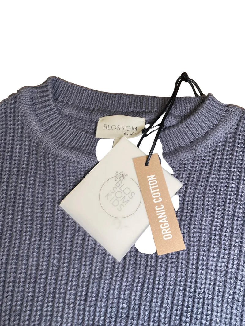 Blossom Kids Blue Jumper 104 | 4yrs