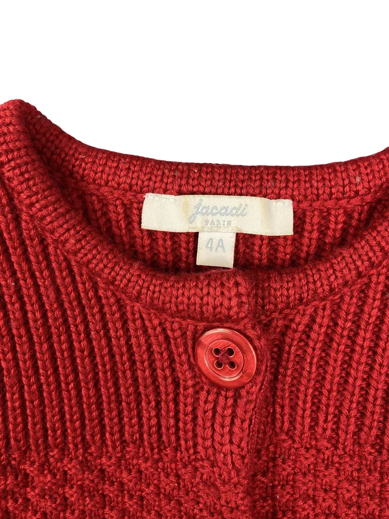 Jacadi Strickjacke + Mütze 104 | 4yrs