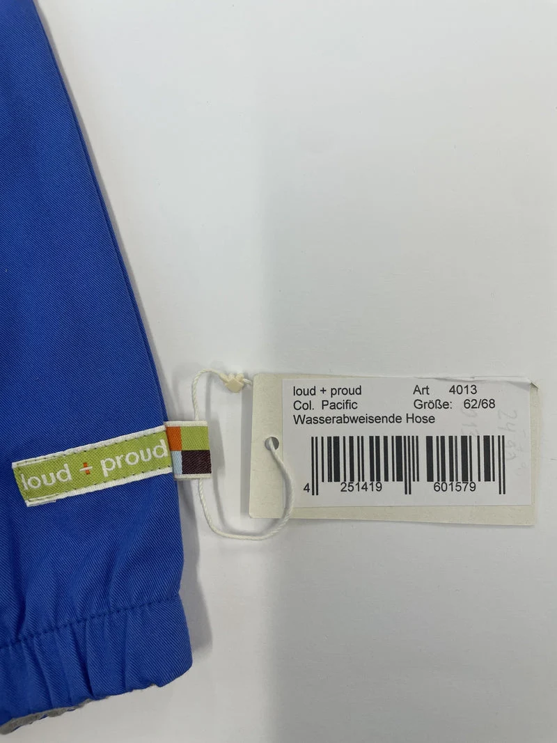 Loud + Proud Wasserabweisende Hose 62 | 03m, 68 | 06m